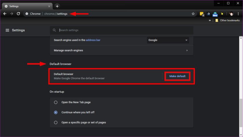 تغییر مرورگر پیشفرض در ویندوز 10