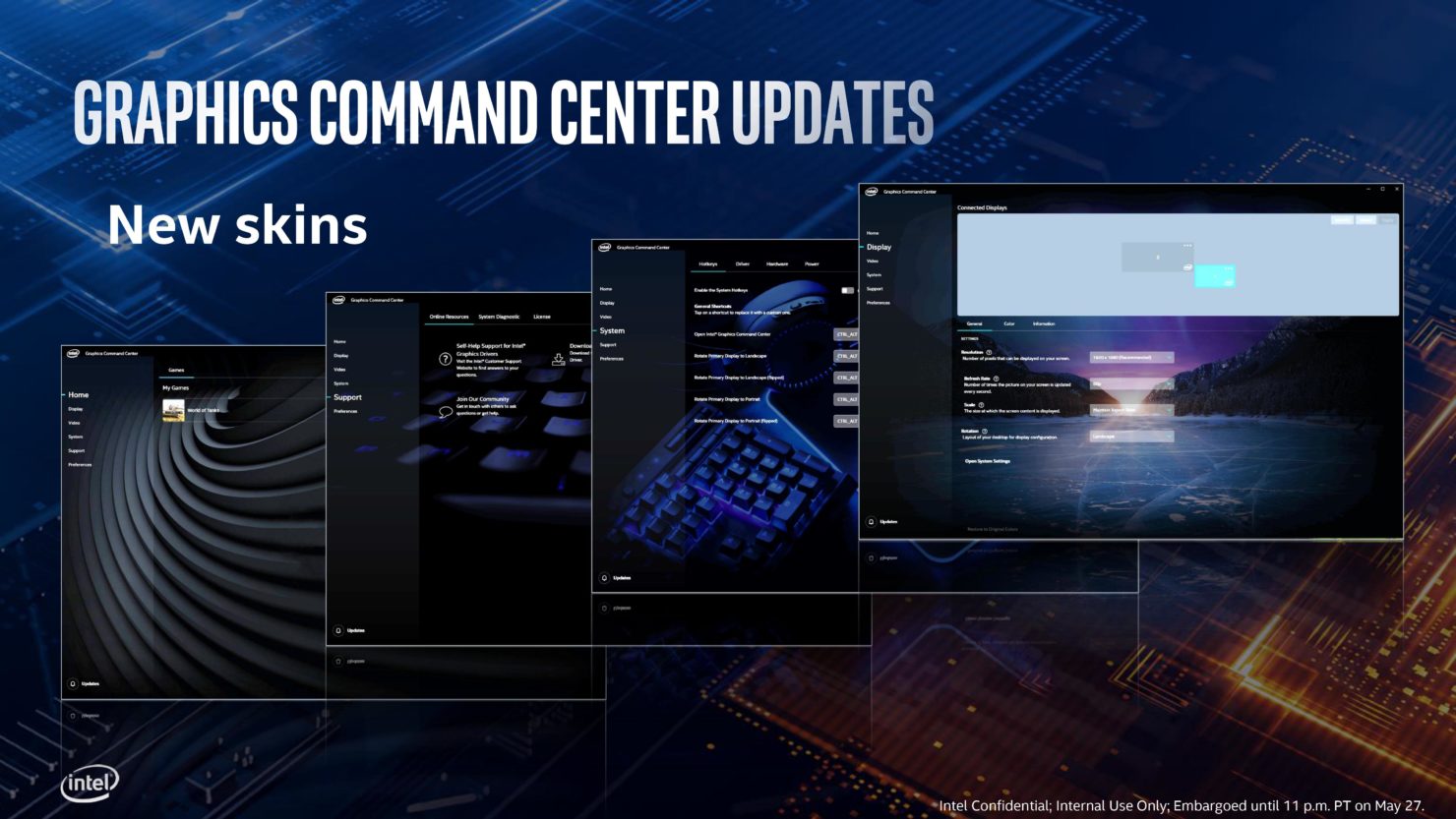 اینتل جزئیات گرافیکهای نسل 11 خود را در کامپیوتکس 2019 منتشر کرد