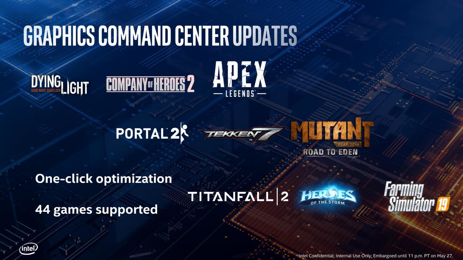 اینتل جزئیات گرافیکهای نسل 11 خود را در کامپیوتکس 2019 منتشر کرد