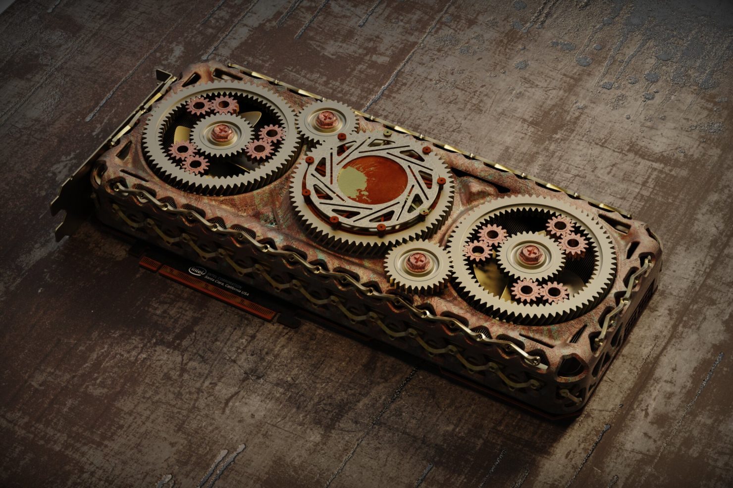 طرحهای مفهومی فوقالعاده جذابی برای کارت گرافیکهای Intel Xe توسط اینتل منتشر شدند