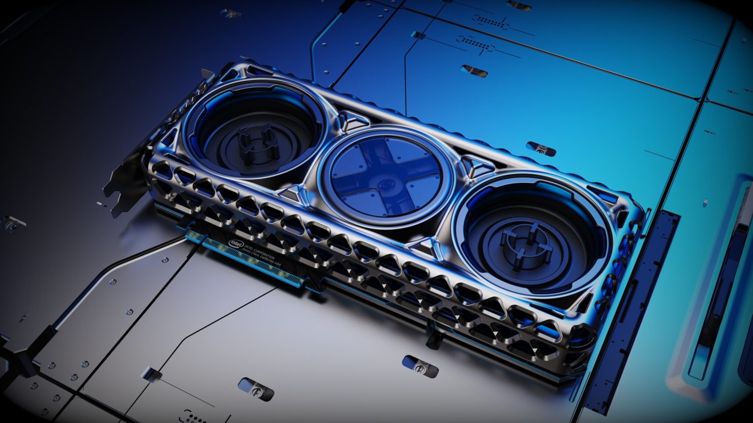 طرحهای مفهومی فوقالعاده جذابی برای کارت گرافیکهای Intel Xe توسط اینتل منتشر شدند