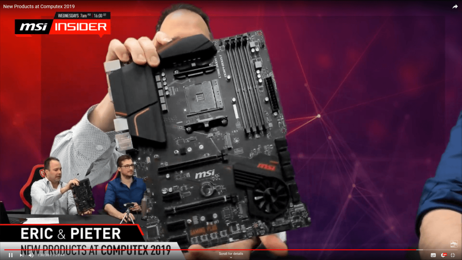 MSI به شکل رسمی از مادربردهای خود با چیپست X570 رونمایی کرد