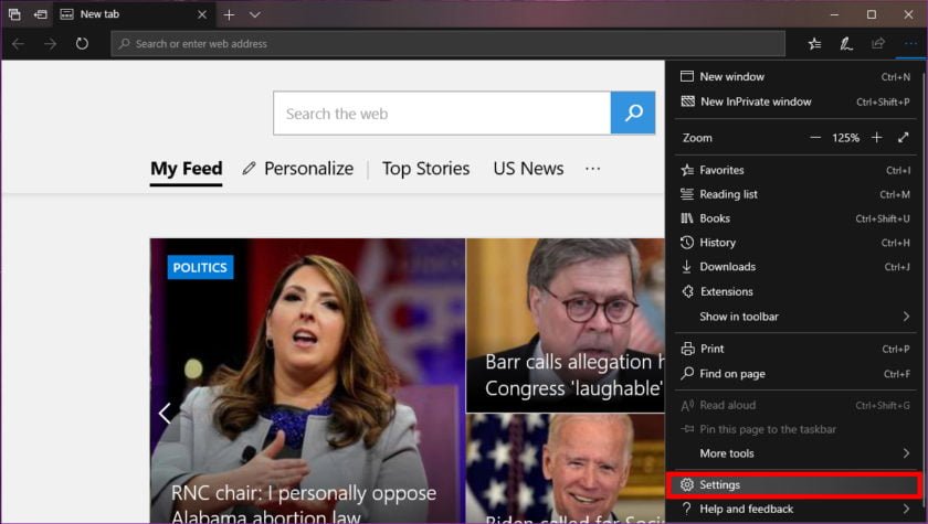 تغییر مرورگر پیشفرض در ویندوز 10
