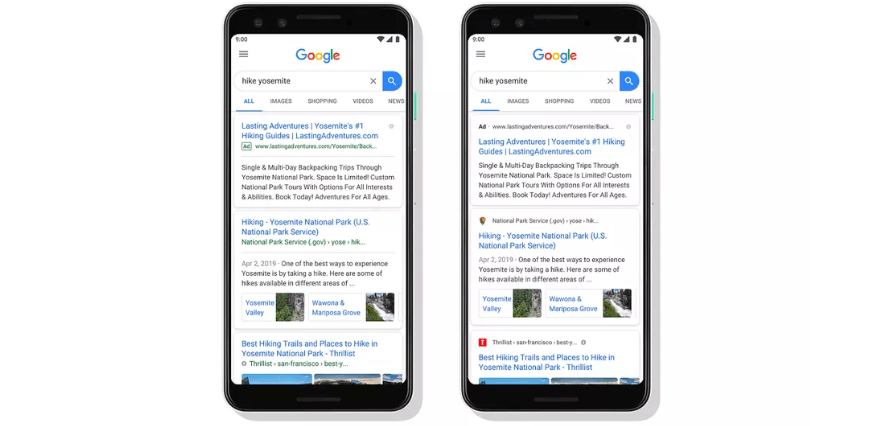 بروزرسانی برنامه جستجو گوگل