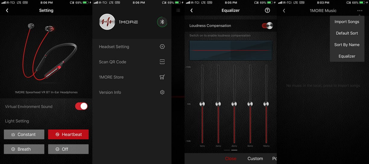 بررسی هدفون 1More Spearhead VR BT