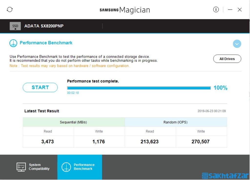 بررسی ADATA XPG SX8200 Pro 256G SSD