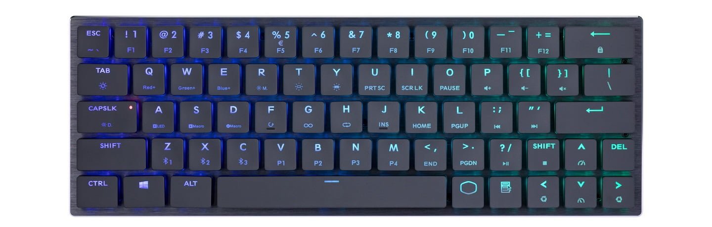 کیبرد بیسیم مکانیکی SK621 از کولر مستر