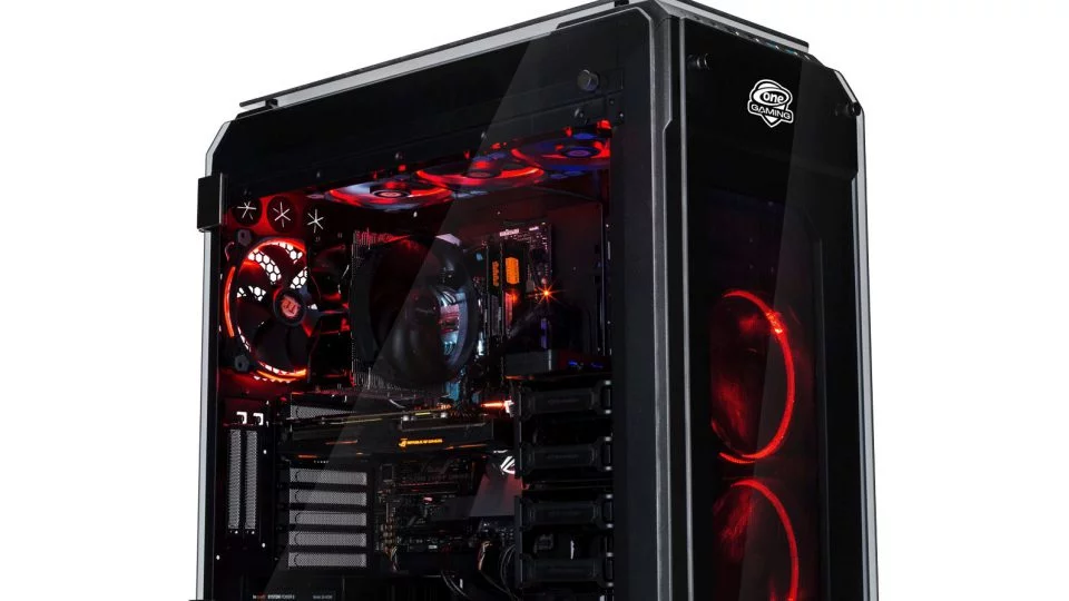 یک کامپیوتر خیره کننده با 4 کارت گرافیک GeForce RTX 2080 Ti!