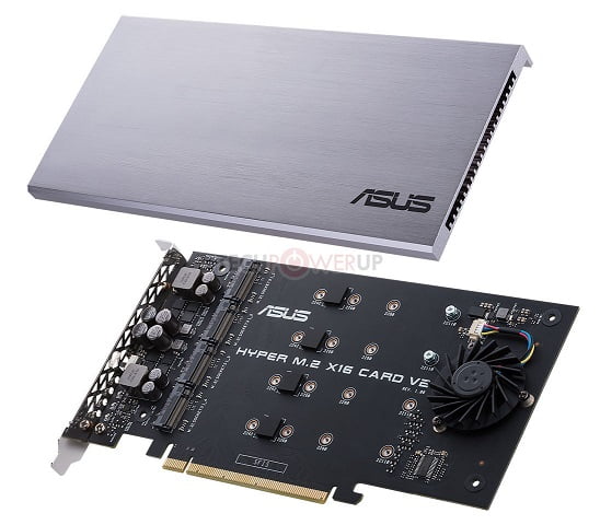 کارت توسعه ASUS Hyper M.2 x16 V2 