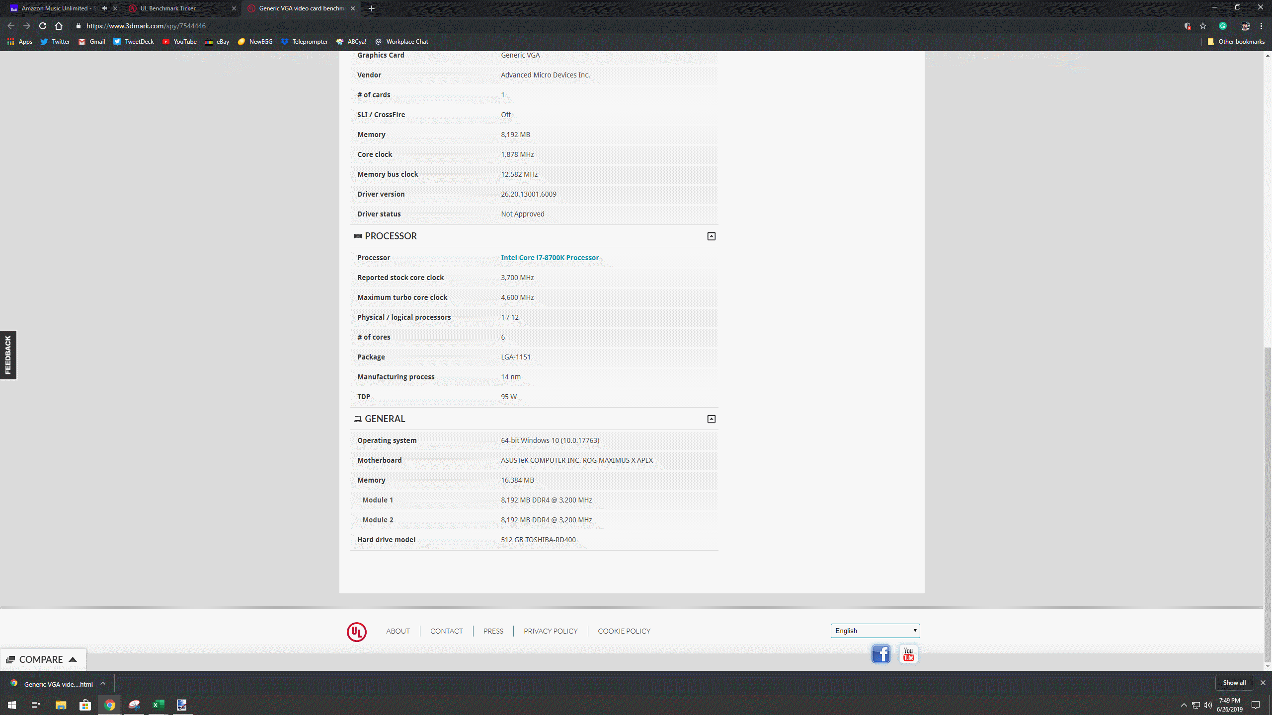 بنچمارک جدید RX 5700 XT از عملکرد مشابه RTX 2070 خبر می‌دهد