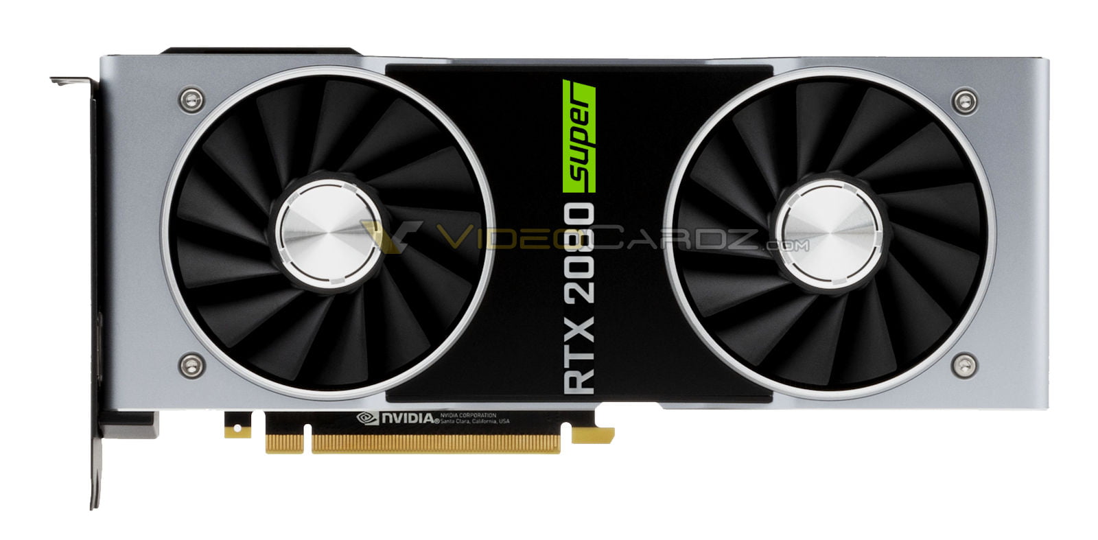 اولین تصویر از کارت گرافیک Nvidia RTX 2080 SUPER منتشر شد