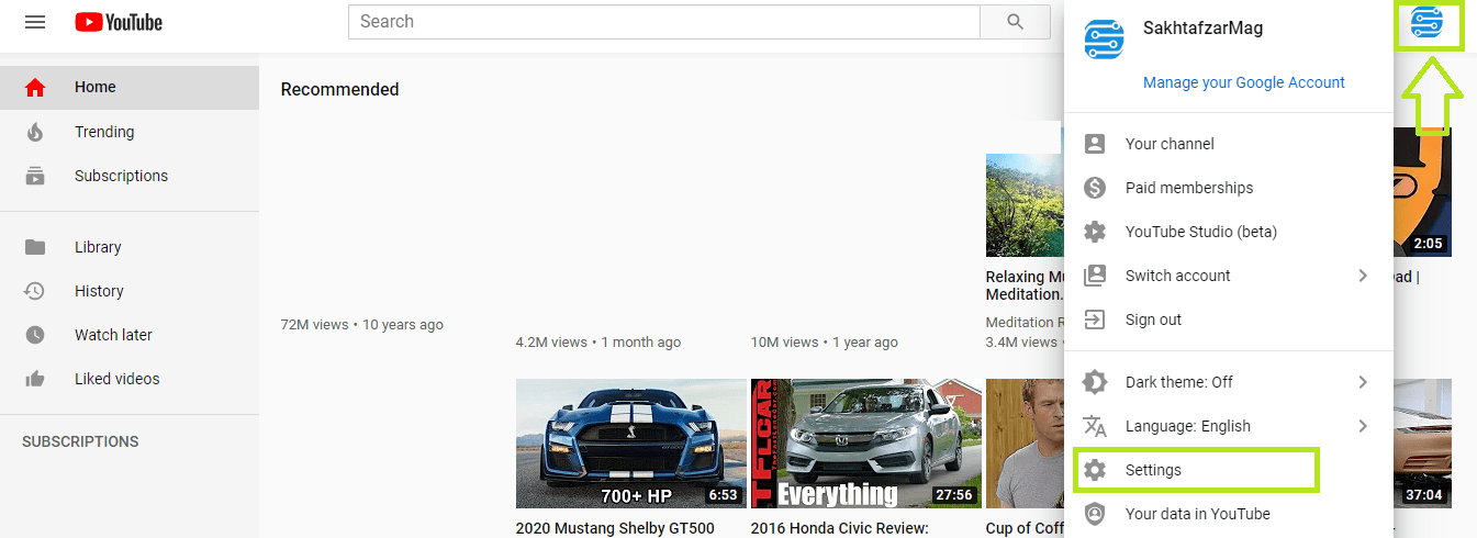 آموزش ساخت کانال یوتیوب