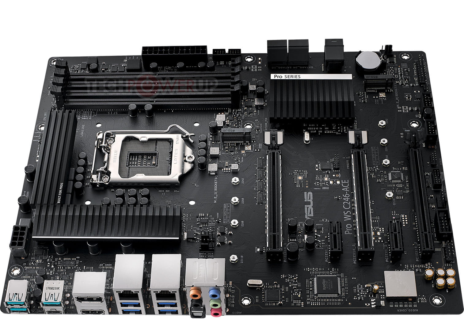 مادربرد Pro WS C246-ACE ایسوس برای سری Intel Xeon E
