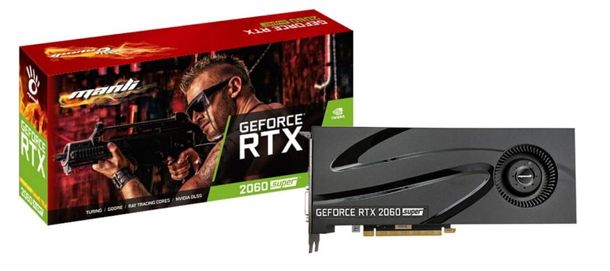 کارت گرافیک Manli GeForce RTX 2060 SUPER Blower