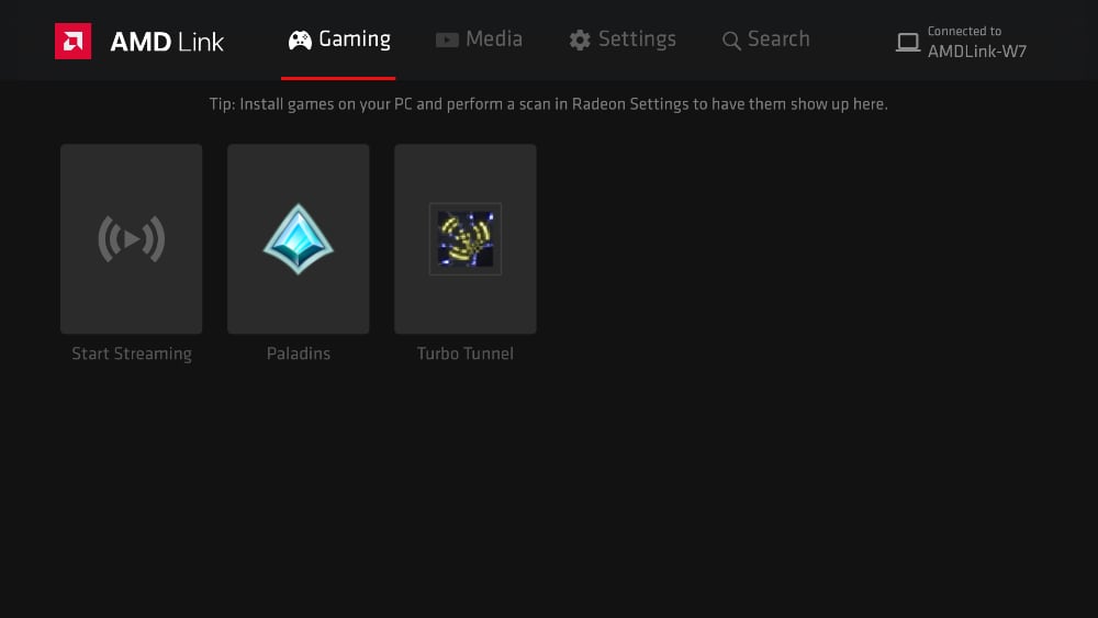 برنامه AMD Link