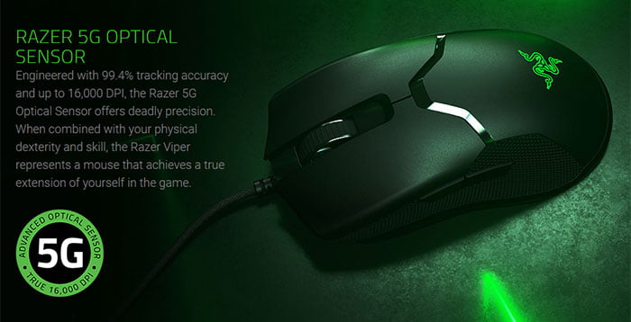 ماوس گیمینگ Viper از RAZER