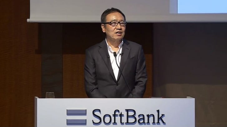 Ken Miyauchi رئیس شرکت SoftBank