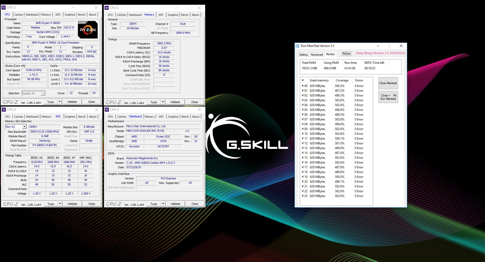 G.Skill حافظه‌های بهینه‌ای برای پردازنده‌های رایزن 3000 عرضه می‌کند