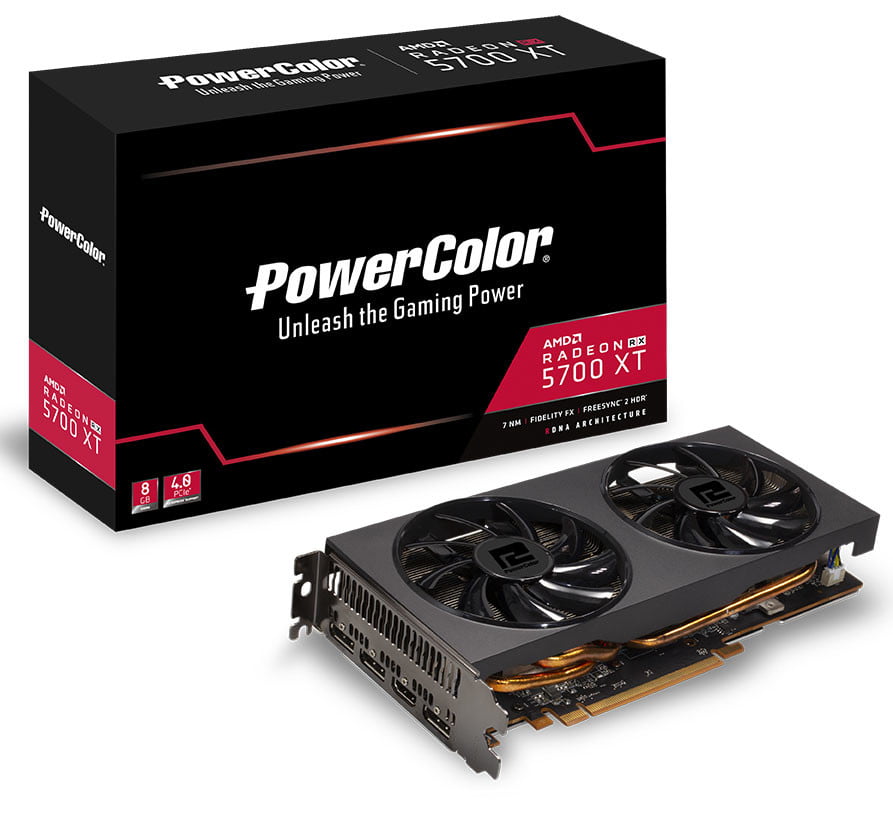 کارت گرافیکهای فوقالعاده جذاب PowerColor RX 5700 معرفی شدند