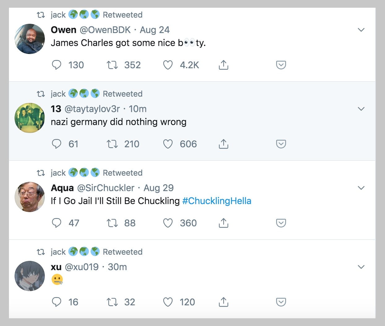 هک شدن حساب جک دورسی در توئیتر