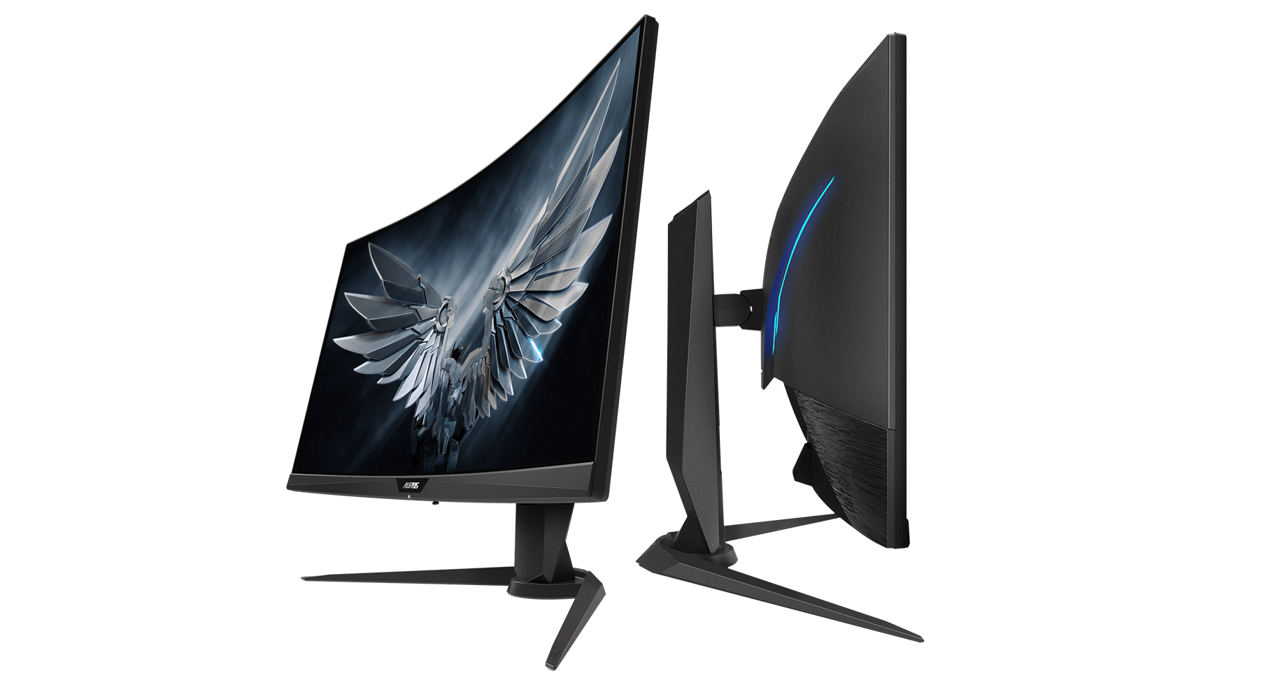 سعادت در گیمینگ با مانیتور گیمینگ Aorus CV27F از گیگابایت