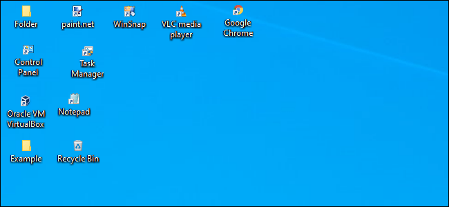 تغییر اندازه آیکون ها در ویندوز