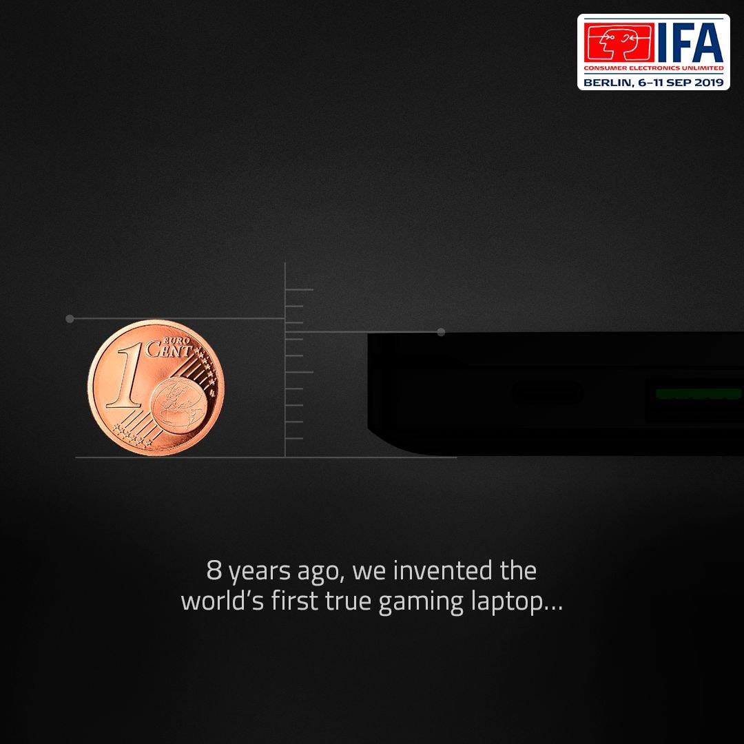 رونمایی از ریزر بلید جدید در ifa2019