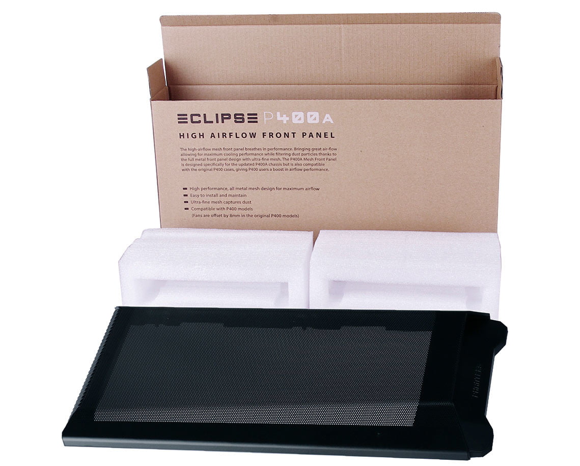Phanteks از پنلهای جلویی شبکهای برای کیسهای Eclipse P400A رونمایی کرد
