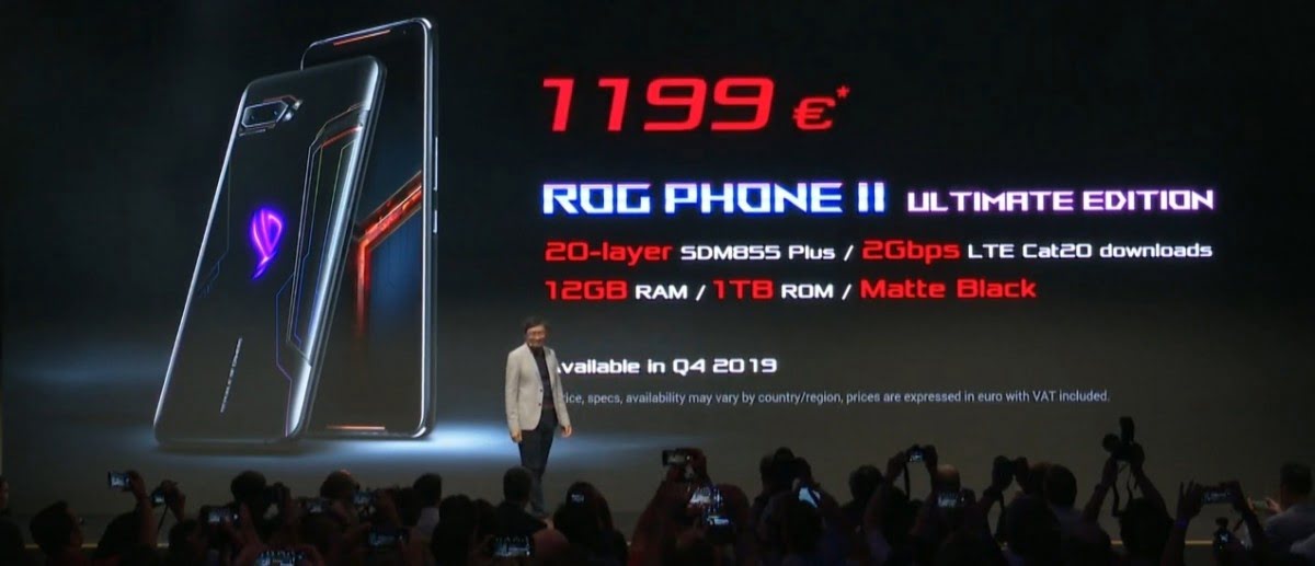 قیمت گوشی ROG Phone II در بازار جهانی