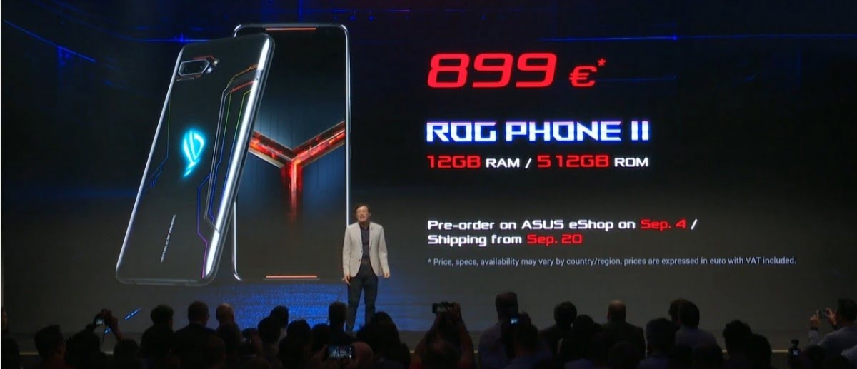قیمت گوشی ROG Phone II در بازار جهانی