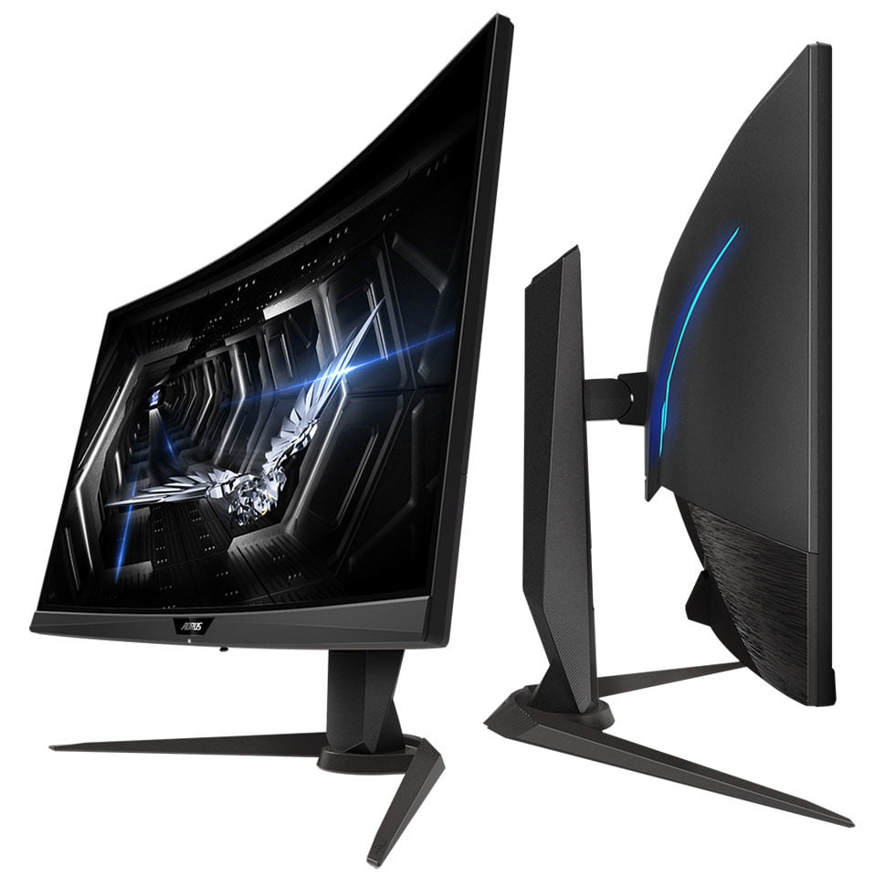 گیگابایت مانیتور گیمینگ AORUS CV27Q را معرفی کرد