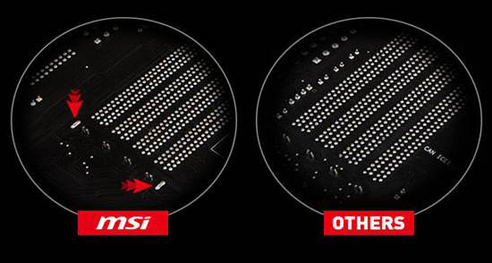 MSI در برابر دیگر مادربردها