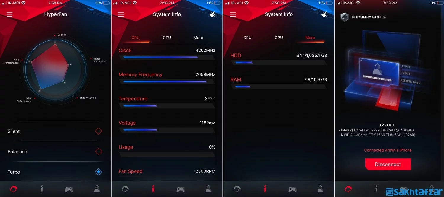 بررسی لپتاپ ASUS ROG STRIX G531GU-AL180