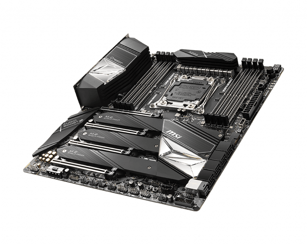 رونمایی از مادربردهای جدید MSI X299 برای نسل دهم پردازندههای Core X