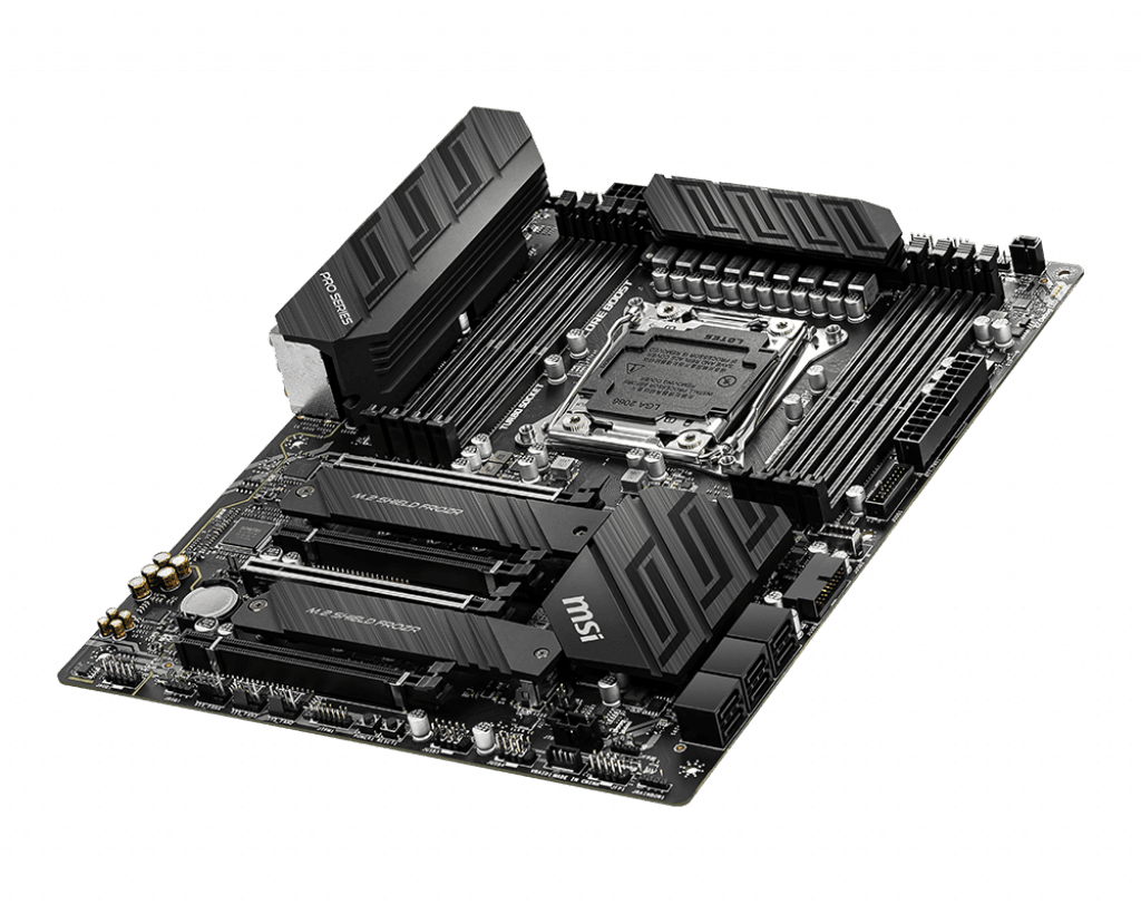 رونمایی از مادربردهای جدید MSI X299 برای نسل دهم پردازندههای Core X