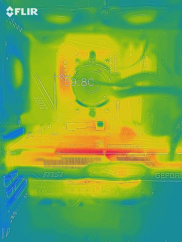 Puget Systems Adobe Premiere Pro CC تصویرگر حرارت در