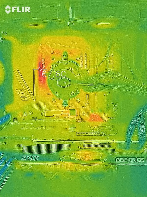 Cinebench R20 - تصویرگر حرارت