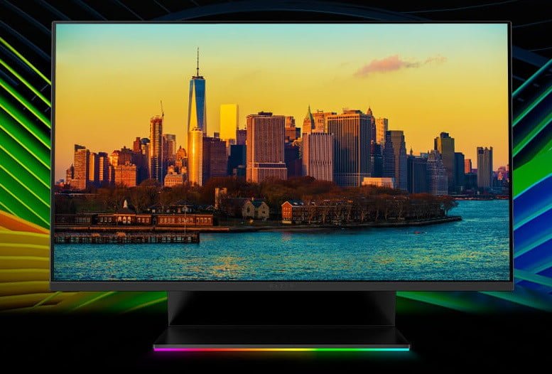 Razer از مانیتور جذاب خود Raptor با پشتیبانی از FreeSync رونمایی کرد