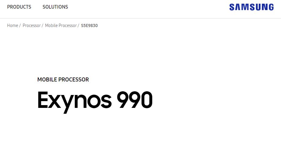 Exynos 990 چیپست حاضر در Galaxy S11 خواهد بود