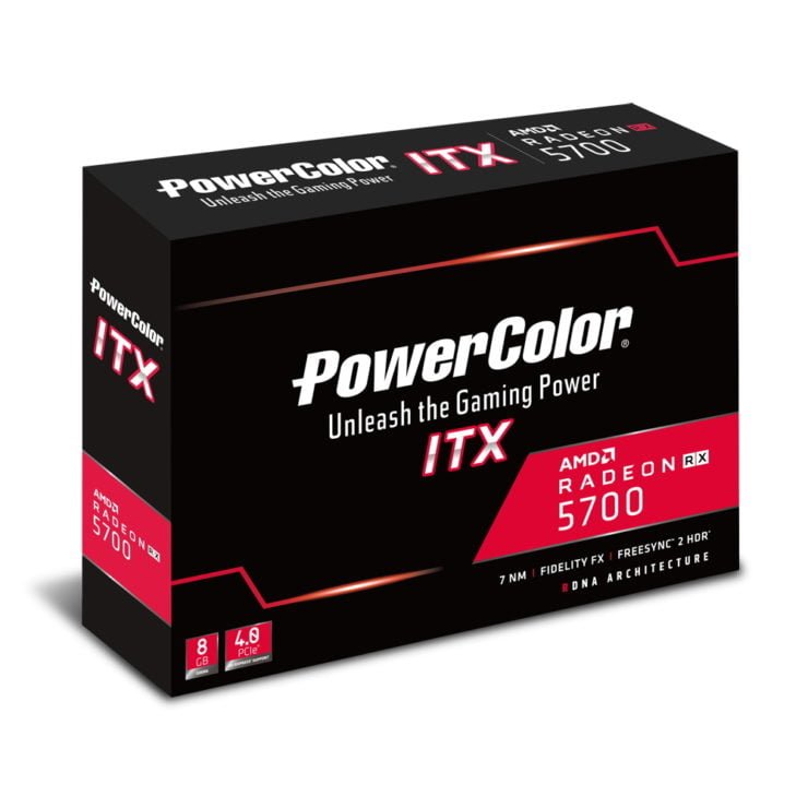 PowerColor از اولین گرافیک RX 5700 با ابعاد ITX رونمایی کرد