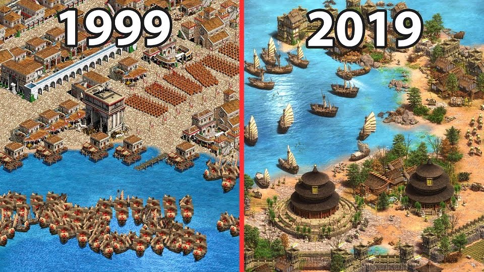 تغییرات گرافیکی بازی Age of Empires 2 Definitive Edition