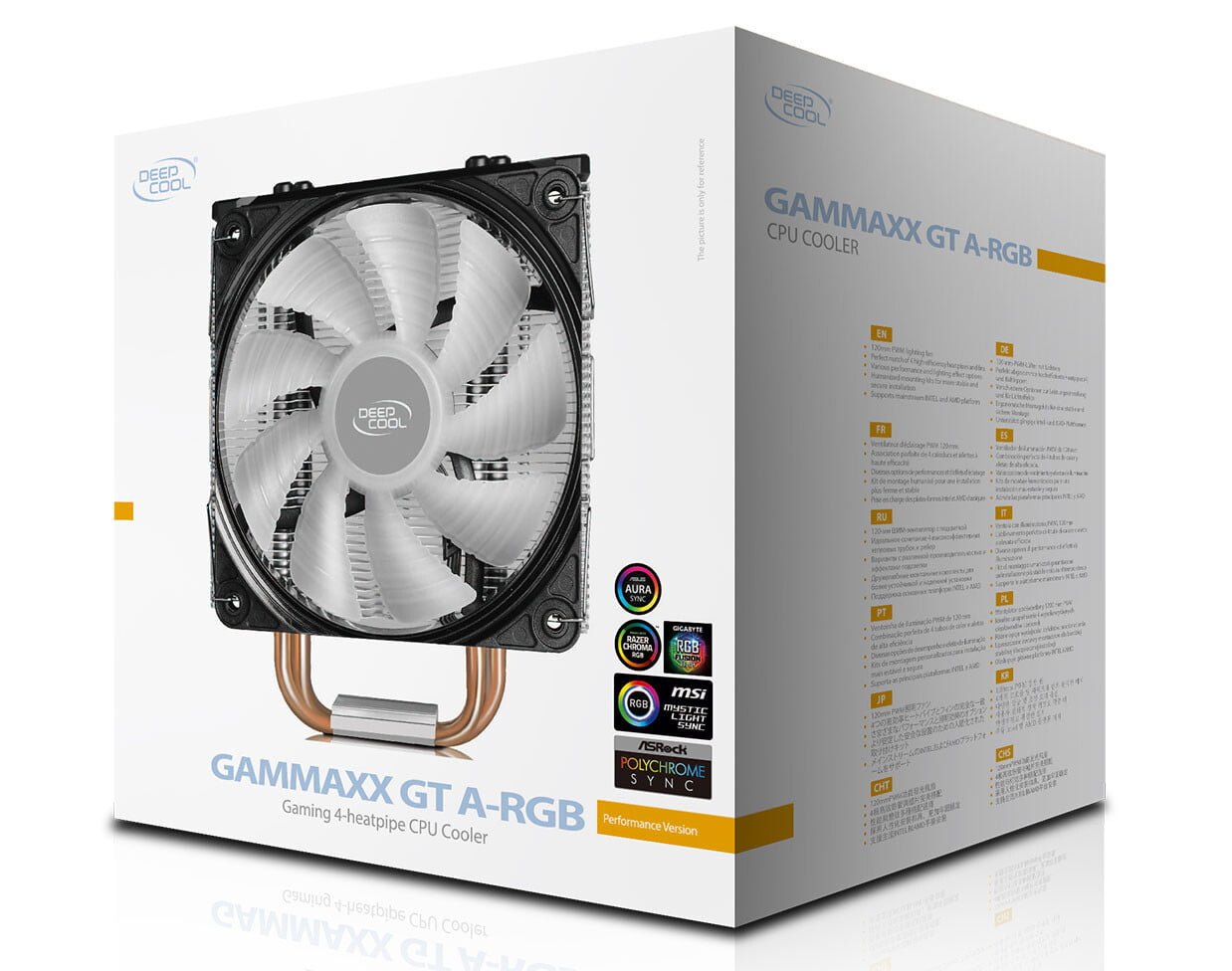 DeepCool از خنک کننده GAMMAXX GT ARGB رونمایی کرد