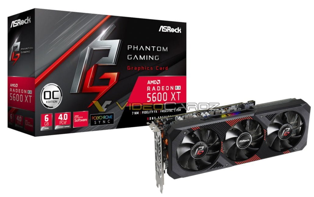 اولین تصویر از AMD Radeon RX 5600 XT لو رفت
