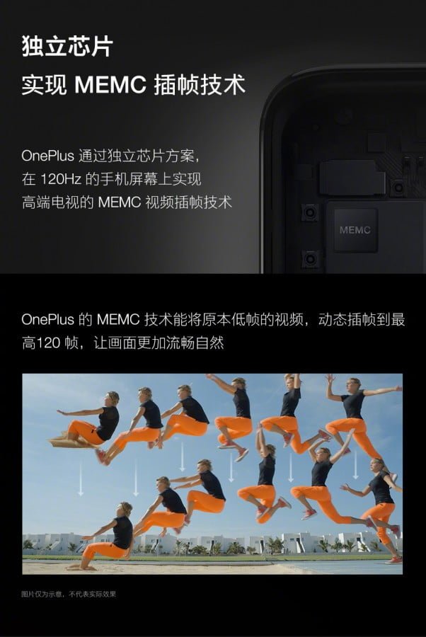 نمایشگر 120 هرتز QHD OLED وانپلاس