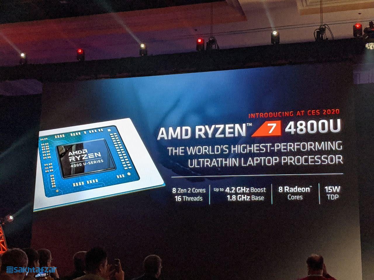 CES2020: پردازندههای AMD Ryzen 4000 Renoir معرفی شدند