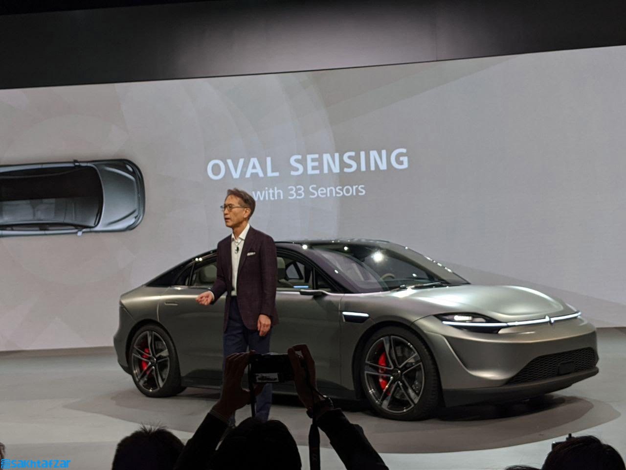 رونمایی سونی از اولین خودرو کانسپت در CES 2020