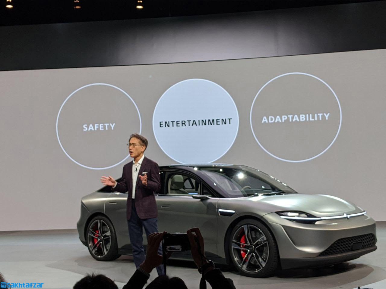 رونمایی سونی از اولین خودرو کانسپت در CES 2020