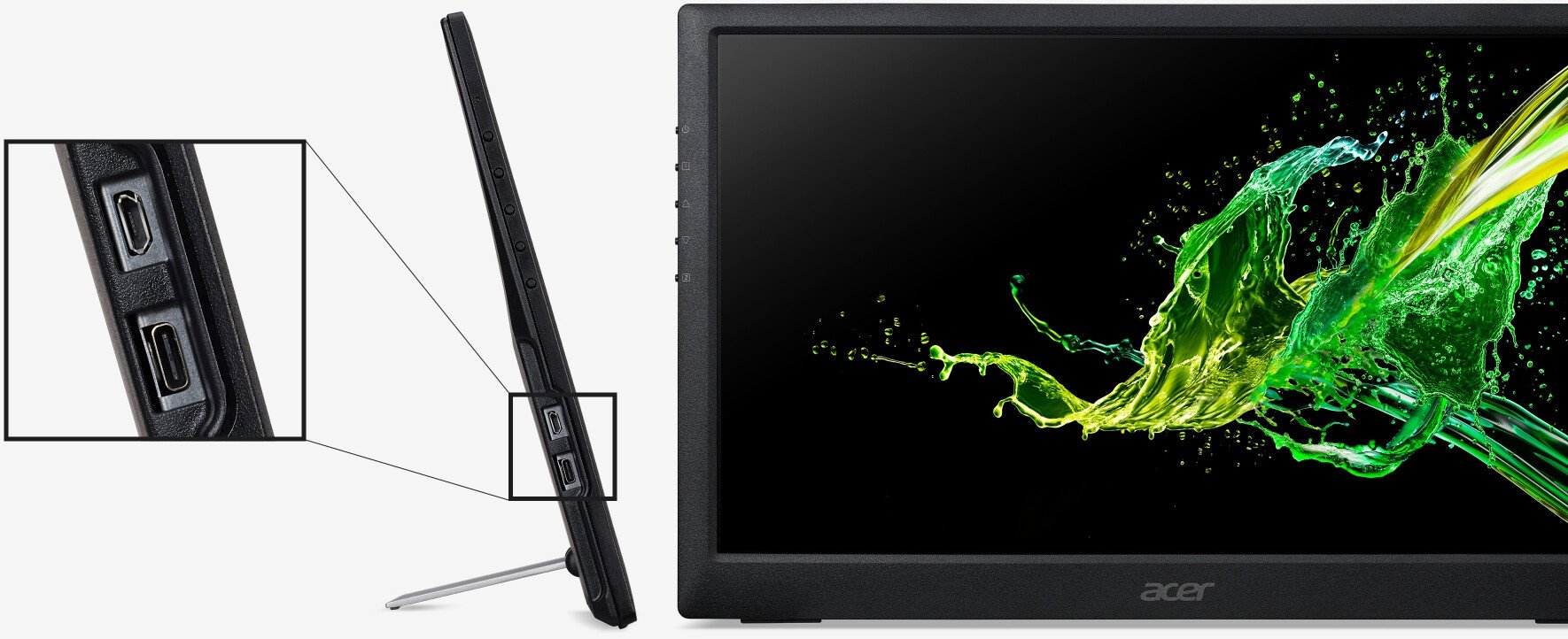 Acer از نمایشگر قابل حمل جدید خود رونمایی کرد