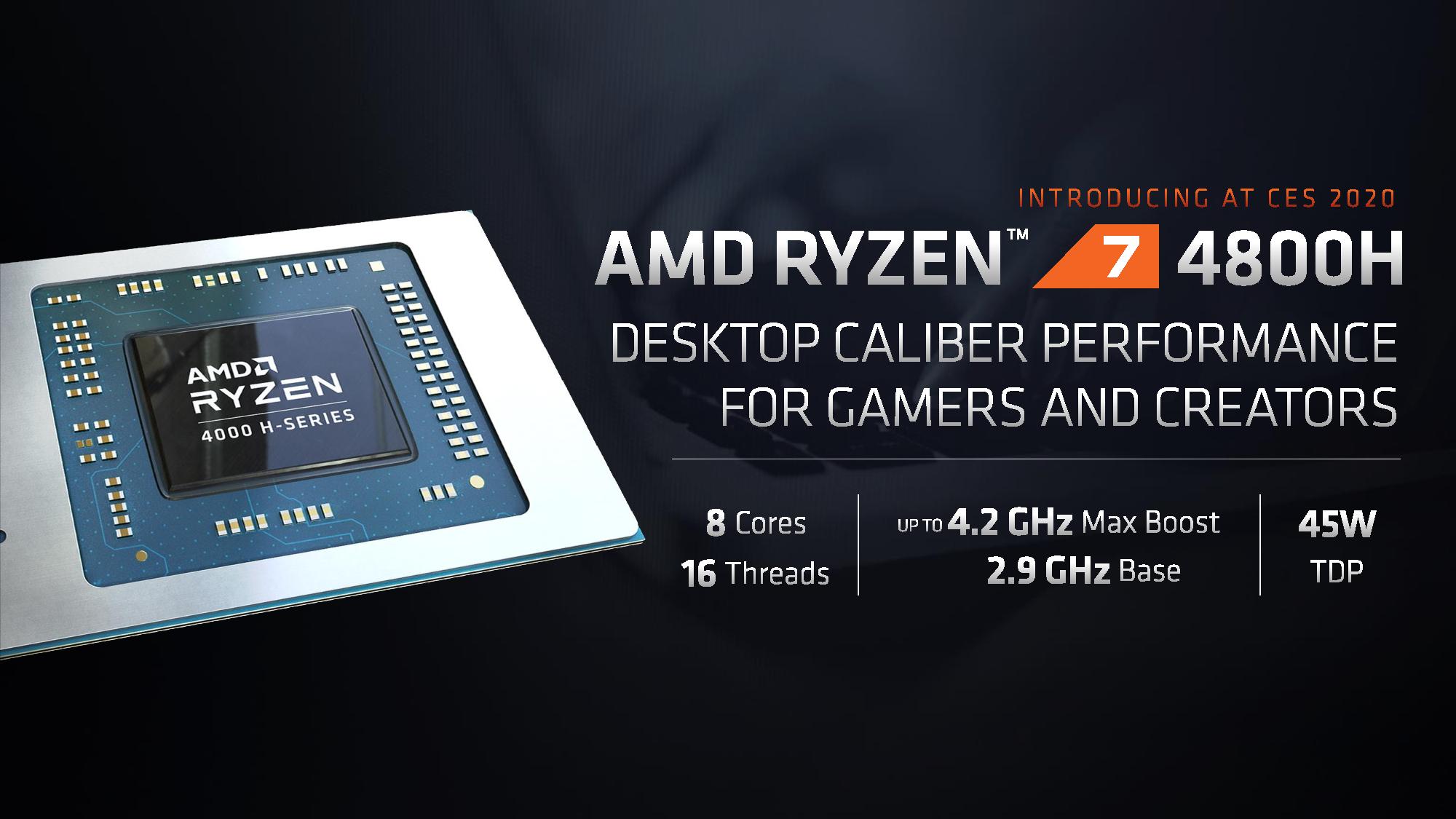 پردازنده‌‌های موبایل AMD Ryzen 4000 Renoir و مقایسه با مدل‌های اینتلی