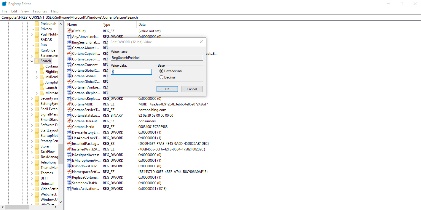 windows 10 Search fix